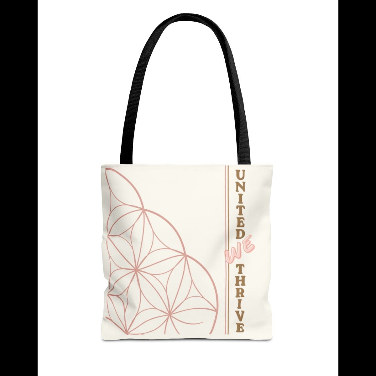 Vibe Thrive Unity Collection Flower of Life tote
