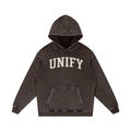 Snow Washed Loose Cotton Hoodie