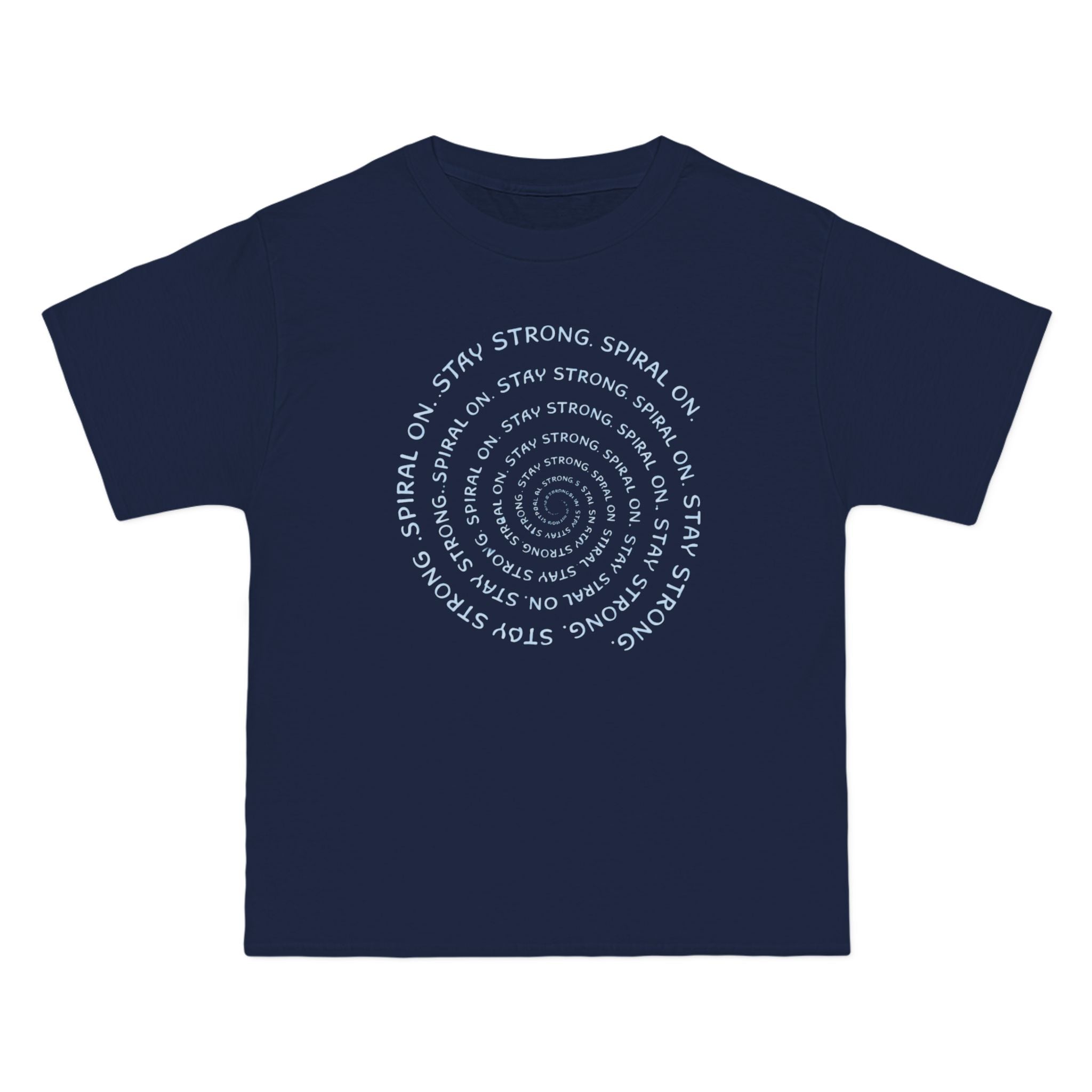 Soft Signal Tee | Subtle Spiral Graphic | Create Collection