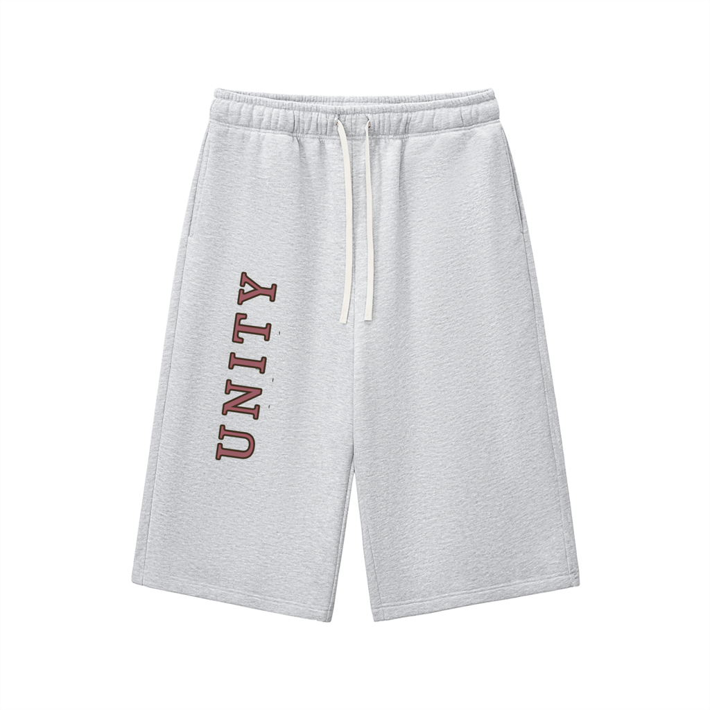 Relaxed Drawstring Three-quarter Sweatpants